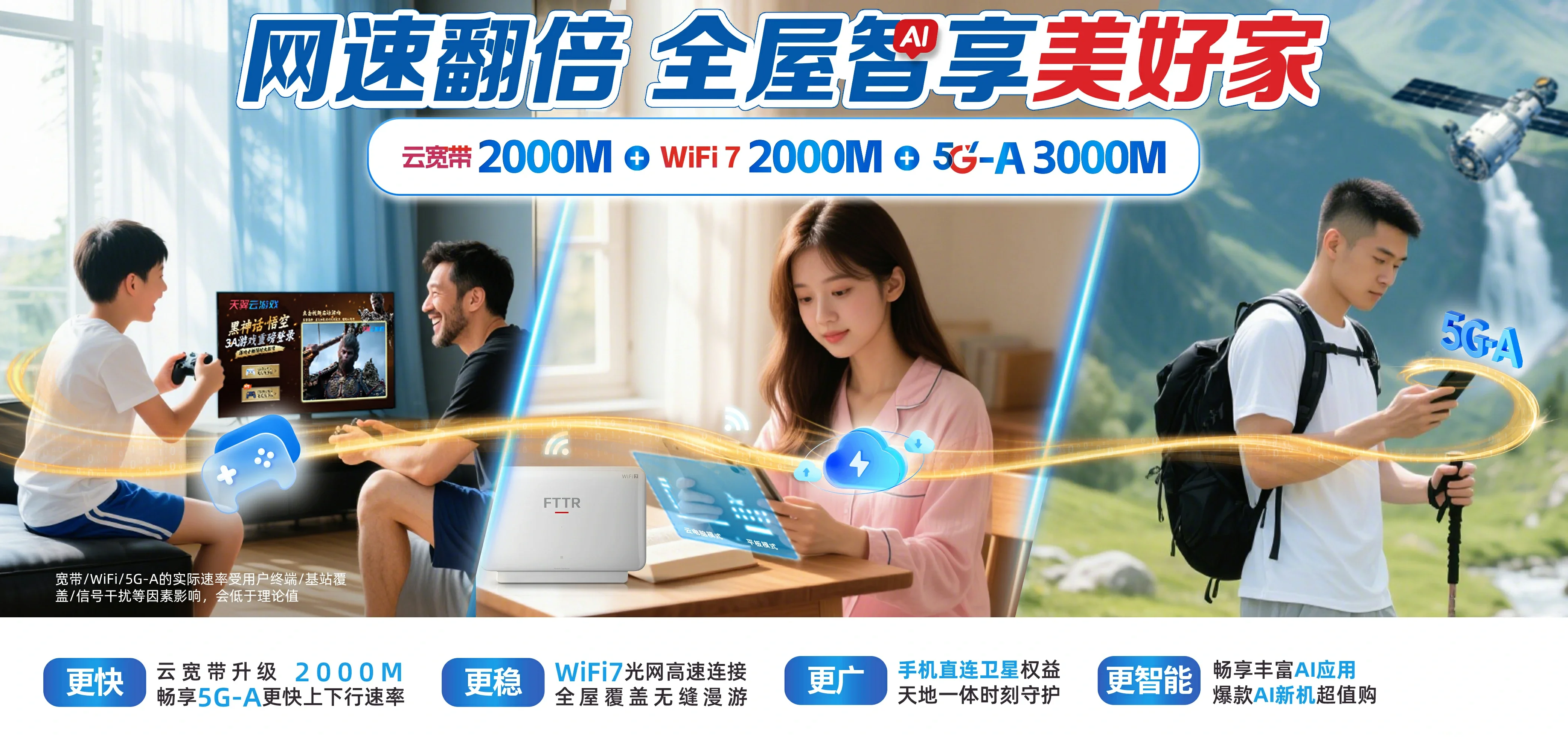 中国电信 瑞金市电信宽带 宽带套餐